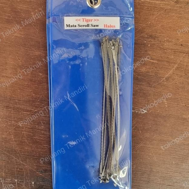 Terbaru Mata Scroll Saw Halus 16 Inch / Pisau Gergaji Kayu Scroll Saw 16"