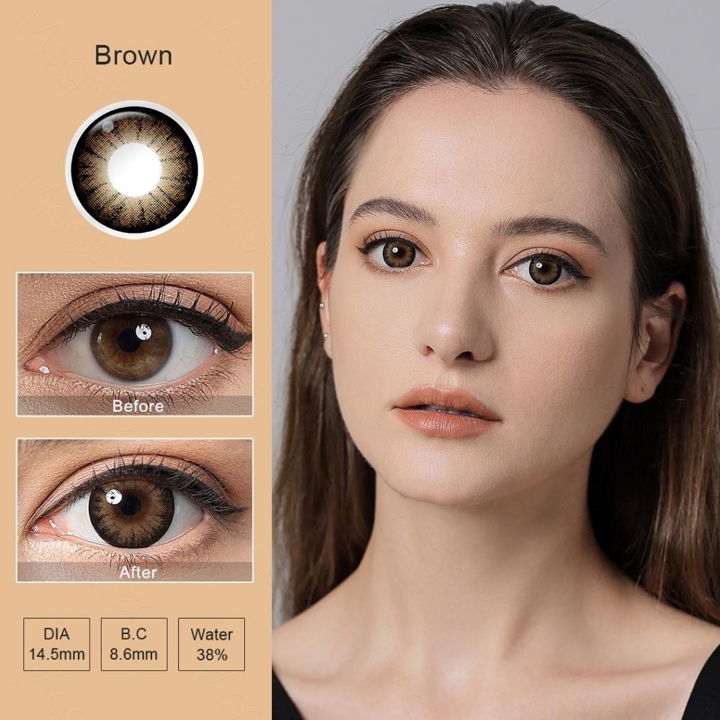Beli 2 Lebih Murah Magister Softlens Minus 14.5 Mm (0.00 S/D -6.00) Dubai Lensa Kontak Warna Big Eye