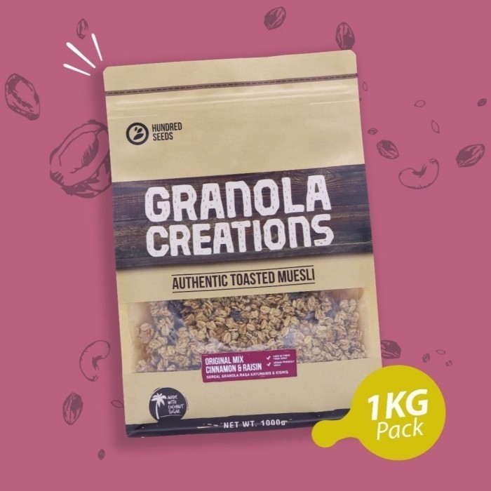 

Granola Creation 1Kg - Raisin Cinnamon