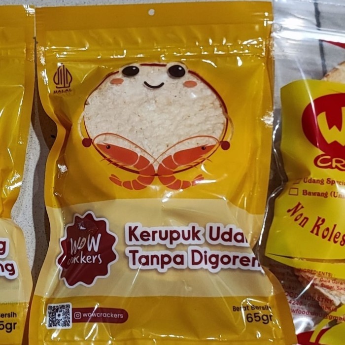 

Krupuk Wow - Wow Craers Paket 4 Lebih Hemat.