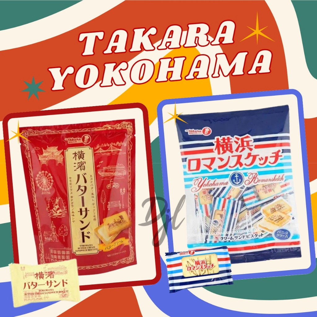 

Takara Yokohama Sandwich Biscuits 129G 1Pch