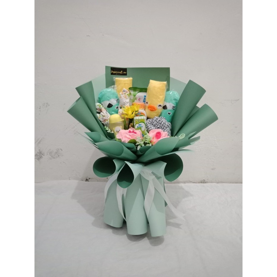

Buket Bayi/Hampers Baju Bayi/Buket Newborn/Buket Hampers/Buket Baby