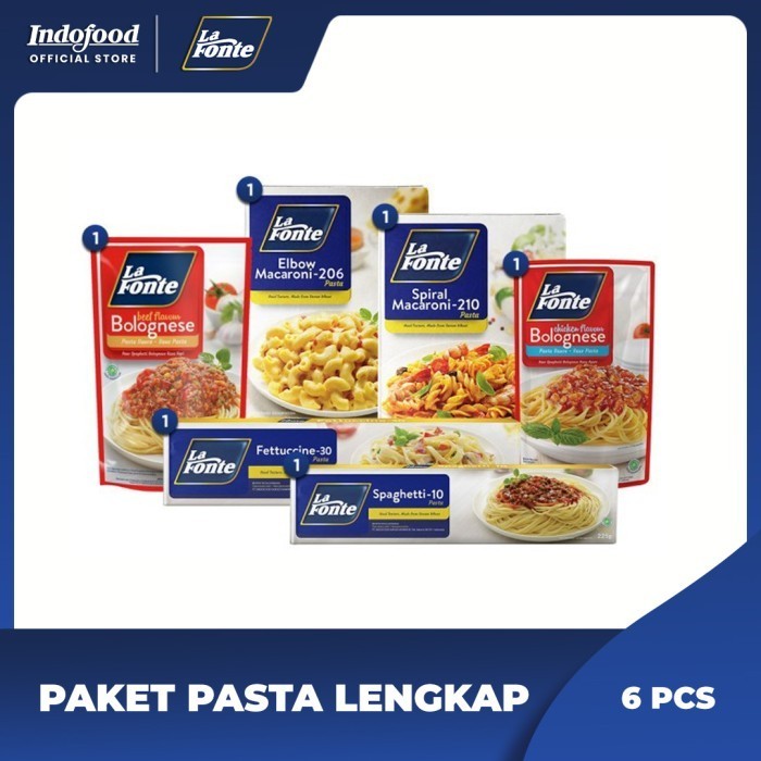 

Paket Pasta Lengkap