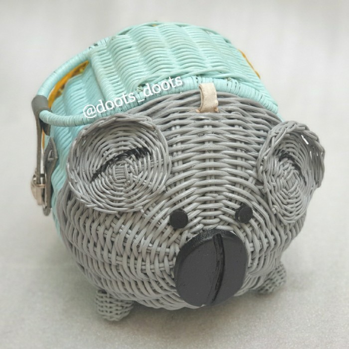 

Koala Rattan Sling Bag & Storage