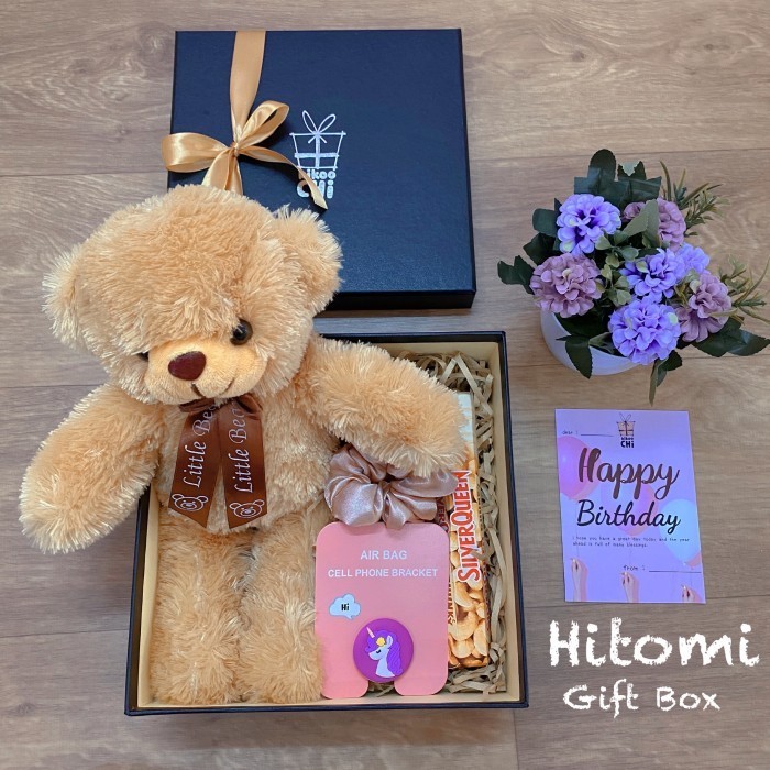 

Kikoochi Hitomi - Hadiah Kado Ulang Tahun Boneka Coklat Wanita Istri
