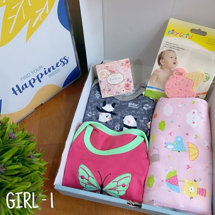 

Hampers Baby/ Kado Lahiran Bayi/ Parsel Newborn Gift Hadiah-Baby Girl