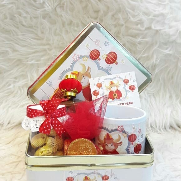 

Hampers Chinese New Year Ox 2021 / Parsel Imlek/ Hadiah Kado Imlek Ox