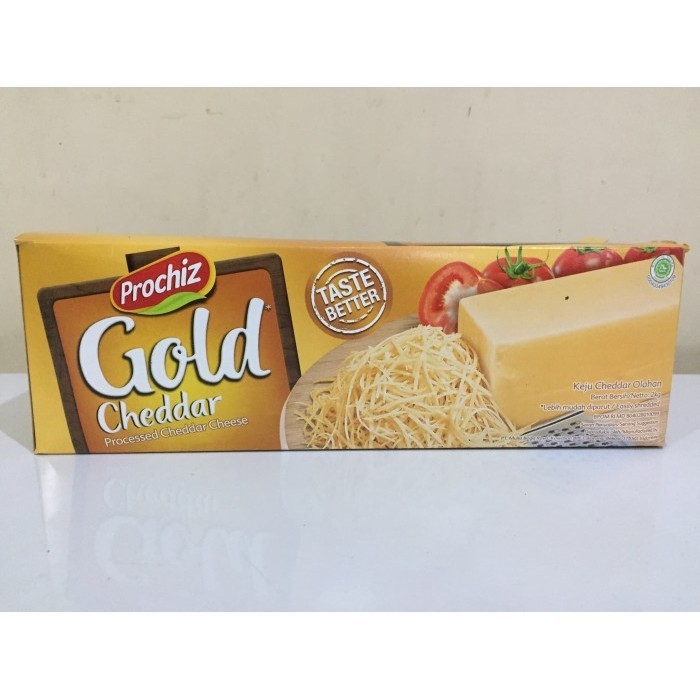 

Keju Prochiz Gold Cheddar 2Kg Blo Processed Cheddar Cheese