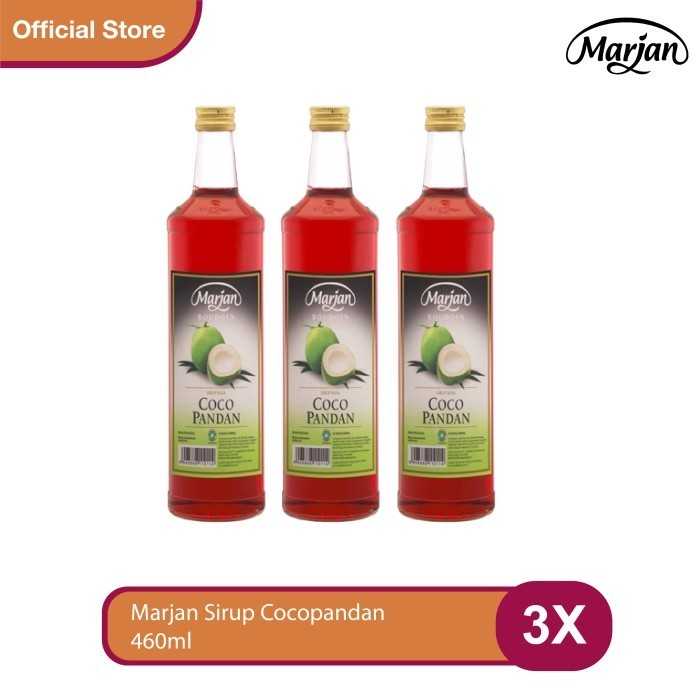 

Marjan Sirup Cocopandan 460 Ml - Isi 3