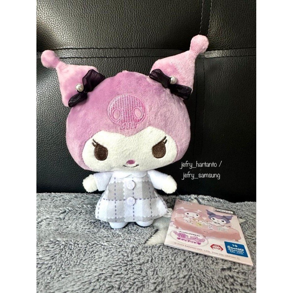 Marwa - Boneka Kuromi Oshigoto Diary Plush Original Sanrio Japan Furyu Toreba