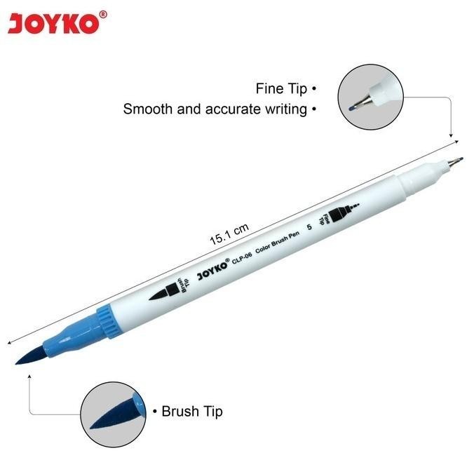 

Color Brush Pen Joyko Clp-07 24 Warna |Murah