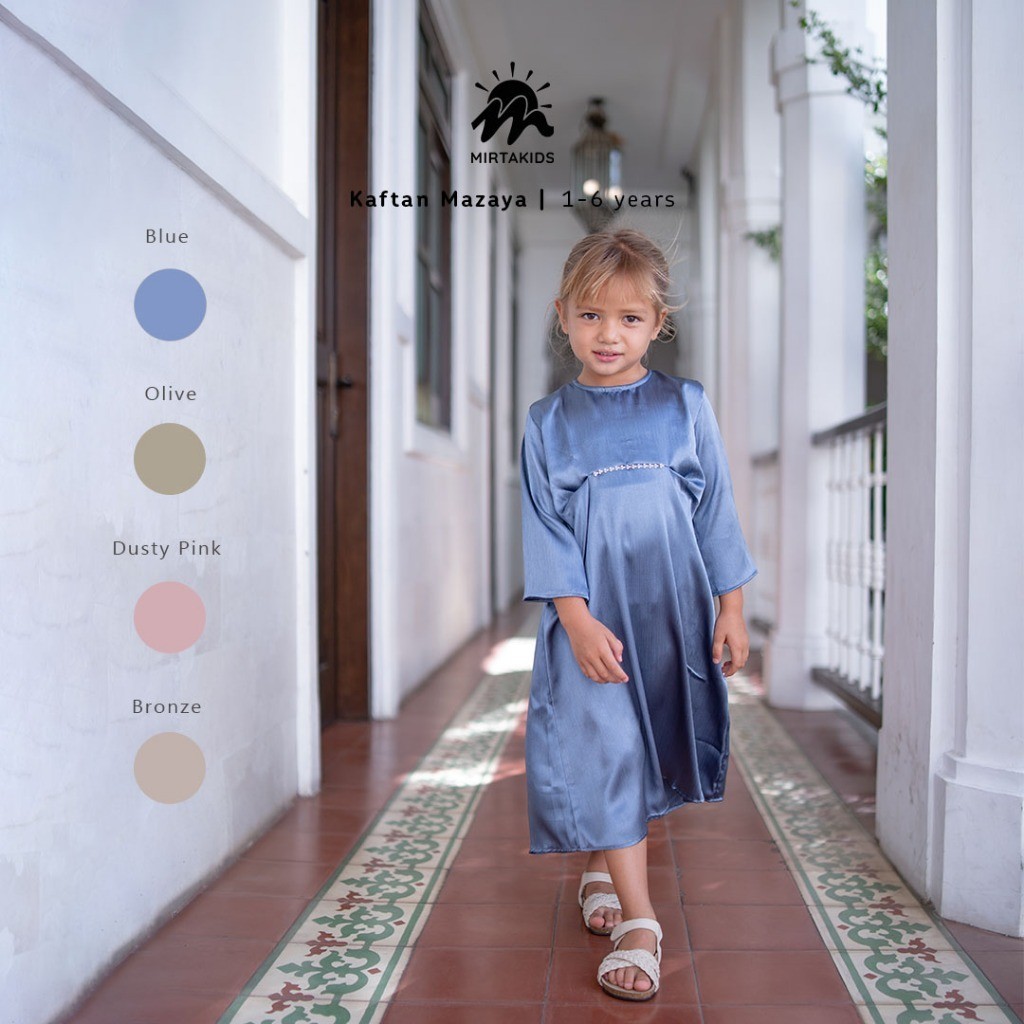 Kaftan Anak Perempuan 12 Thn Umur 5 6 Tahun 8 9 2 3 4 Games Umur13 14Th Ghamis Termurah Abaya Remaja