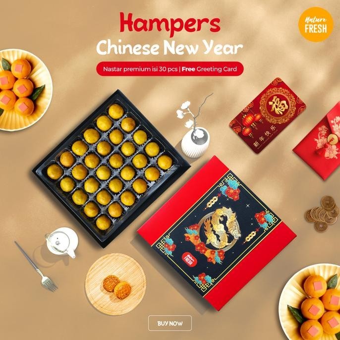 

Nature Fresh Hampers Imlek Nastar Wisman Premium Terbaik