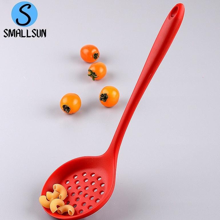 Sutil Spatula Sodet /saringan Masak Silikon Anti Lengket Tahan Panas