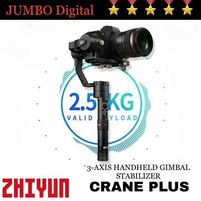 Zhiyun Crane Plus garansi RESMI stabilizer kamera zhiyun