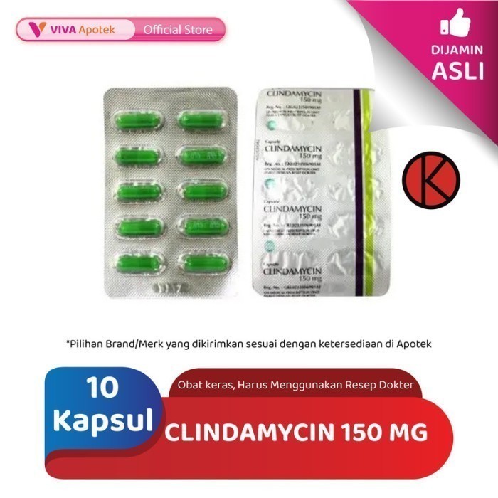 Clindamycin 150 mg (10 Kapsul)