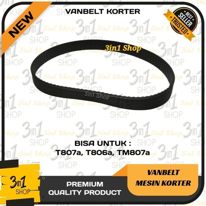 Vanbelt Mesin Korter / Venbelt Korter / Venbelt Cylinder Boring Original Dan Terpercaya