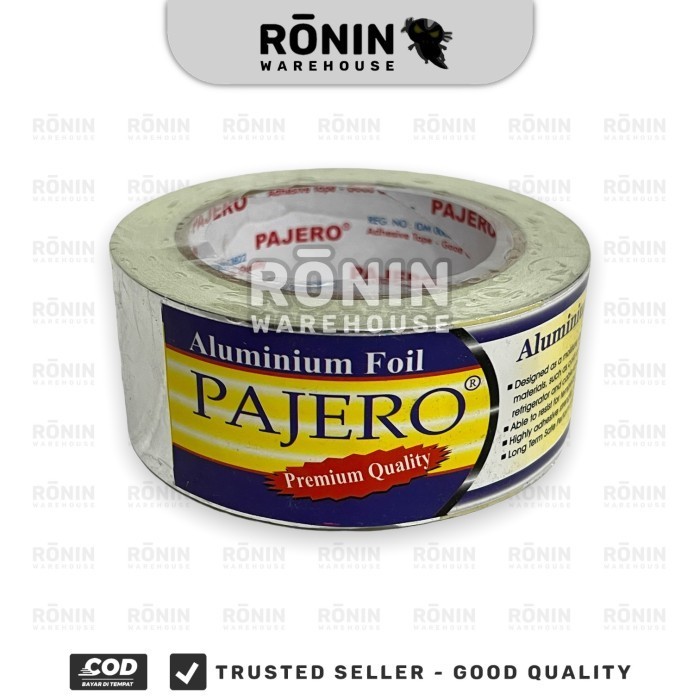 

Termantab] PAJERO Aluminium Foil Tape Lakban Isolasi Premium Panci Anti Panas