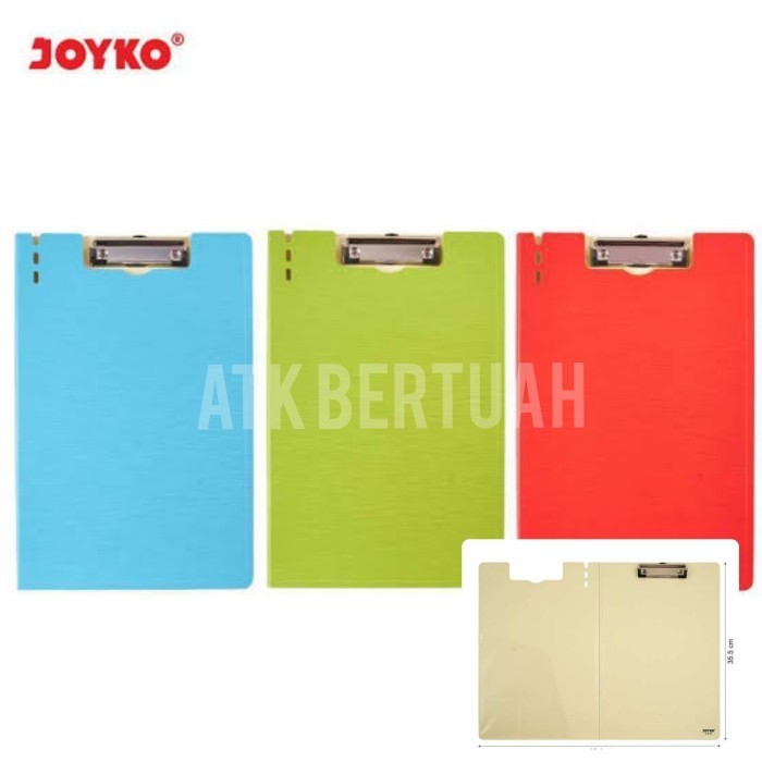 

Joyko Clb66 Clipboard Flipboard Papan Jalan Jepit Kertas Ujian