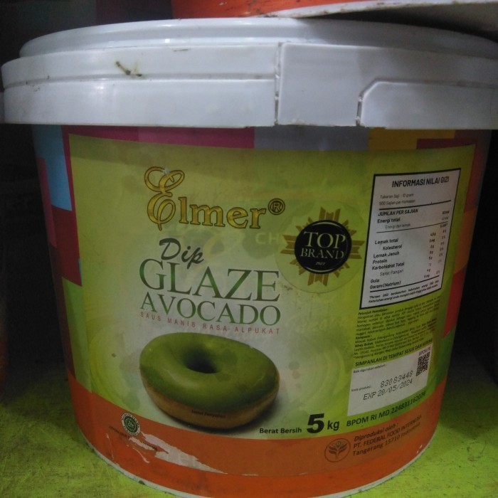 

>>>>>] Promo Glaze Elmer Avocado ( 250gr )