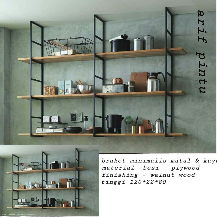 braket/rak kichen minimalis