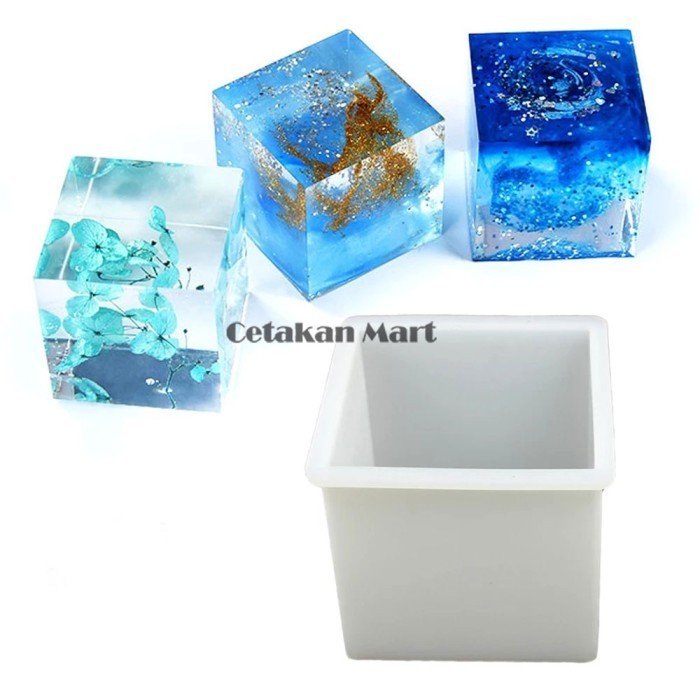 

Hasib - Cm Cetakan Silikon Resin Epoxy Craft Diy Lilin Sabun Kubus Cube 10 Cm
