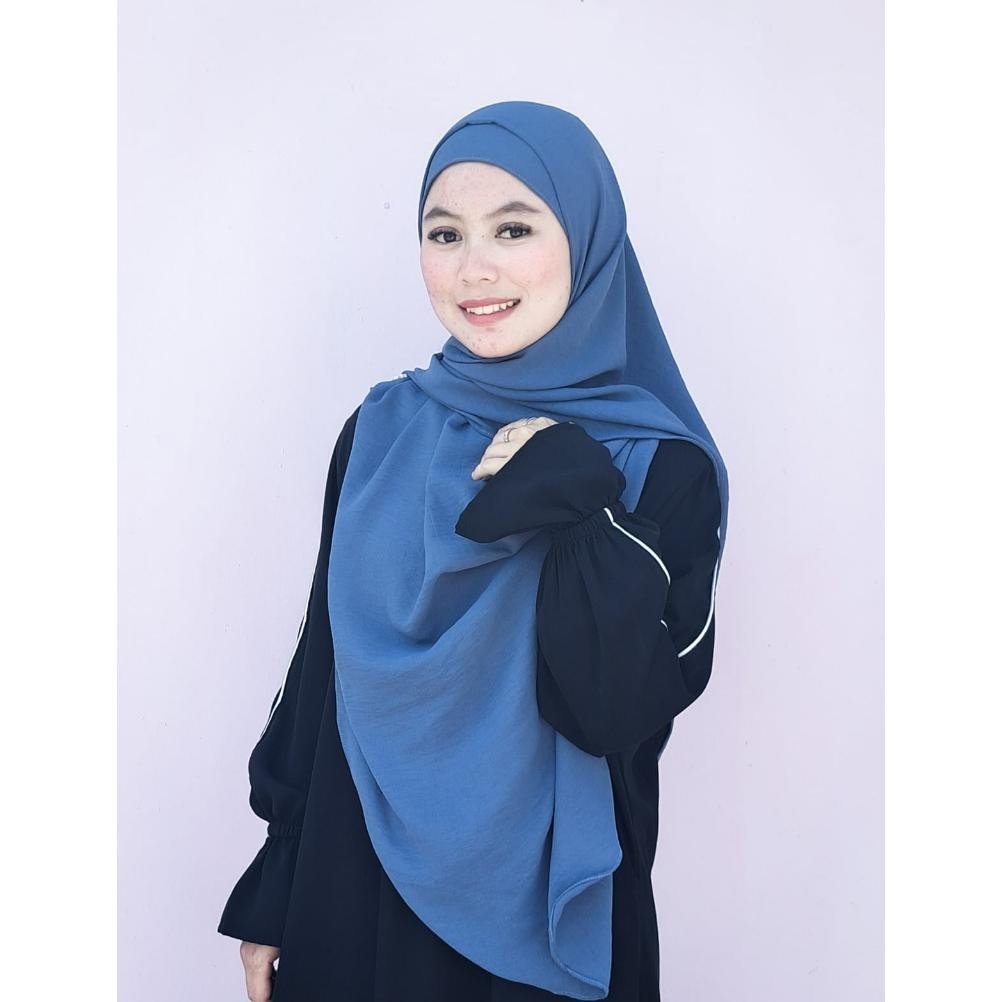Diskon Besar Pashmina Oval 200X100 Jumbo Crinkle Premium By Sentosa Pashmina Oval Syar'I Premium Cod