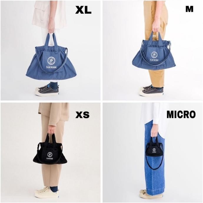 PIOMA DUMPLING BAG TAS SELEMPANG TAS LIPAT DUMPLING BAG BTV ALL SIZE