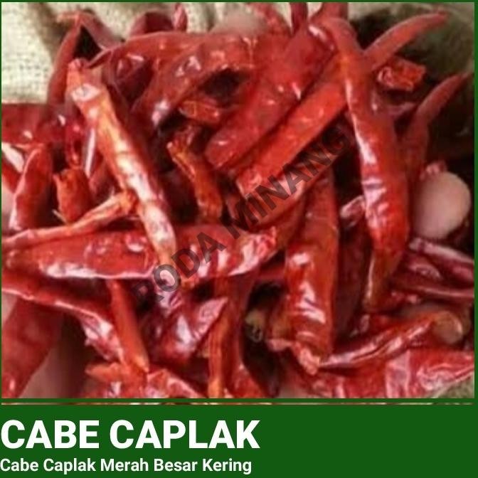 

Cabe Caplak Kering Merah Besar Sanam Impor - 1 Kg Promo
