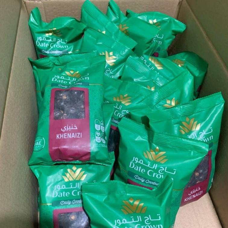 

Paket 5 Pcs Kurma Khenaizi Kemasan 500Gr Terbaik