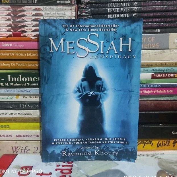 Novel Original MESSIAH CONSPIRACY KESATRIA TEMPLAR, VATIKAN & INJIL KRISTUS: MISTERI INJIL TULISAN T