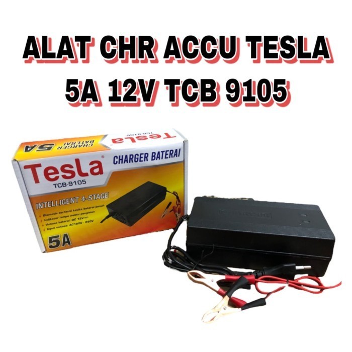 Charger Alat Cas Aki Accu Otomatis 5A 12V