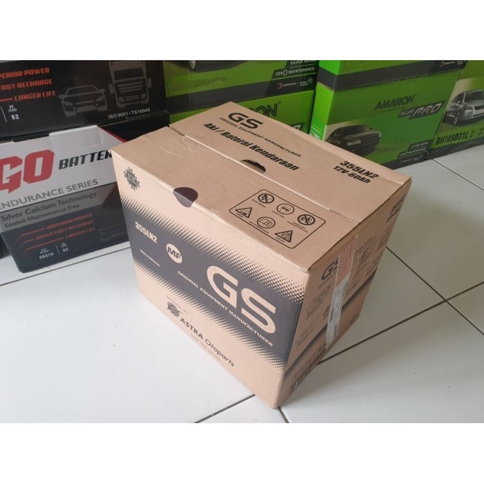 Aki GS ASTRA MF OEM 355LN2 / LN2 12V - 60Ah