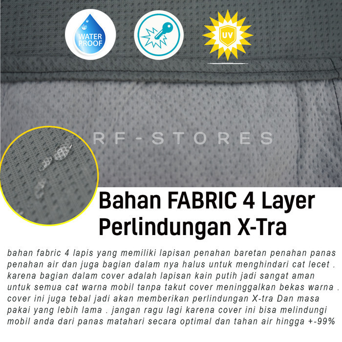 OUTDOOR body cover mobil sarung mobil agya ayla waterproof anti air