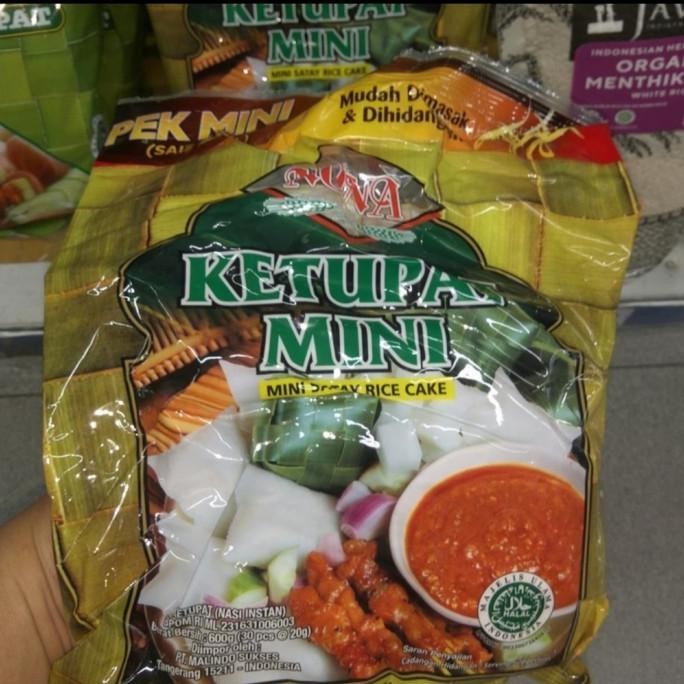 

nona ketupat mini instan 600gr 30x20gr