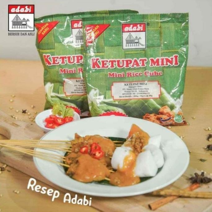 

ketupat adabi isi 30 pcs/ketupat mini/ketupat instan praktis