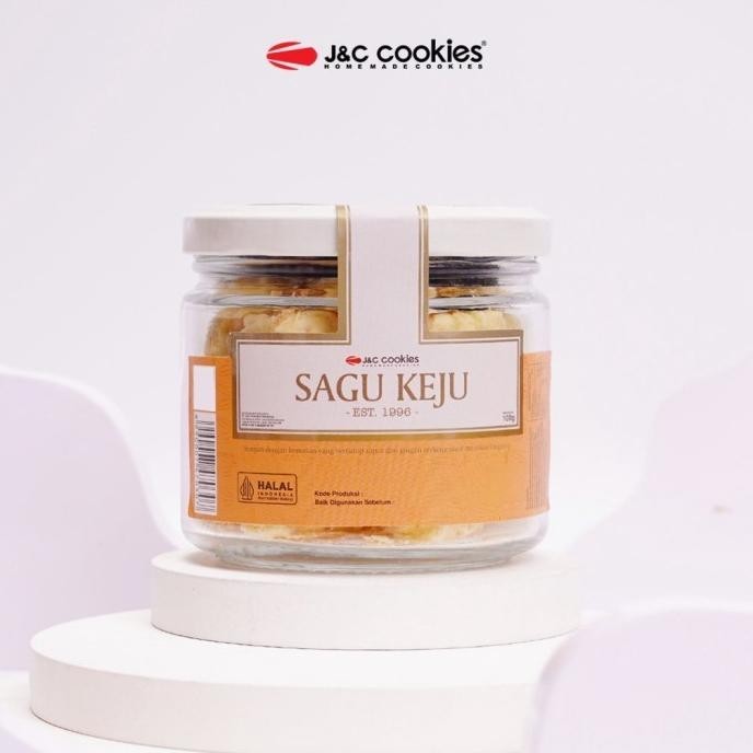 

Kue Kering Sagu Keju JNC J&C Cookies Jar Kaca