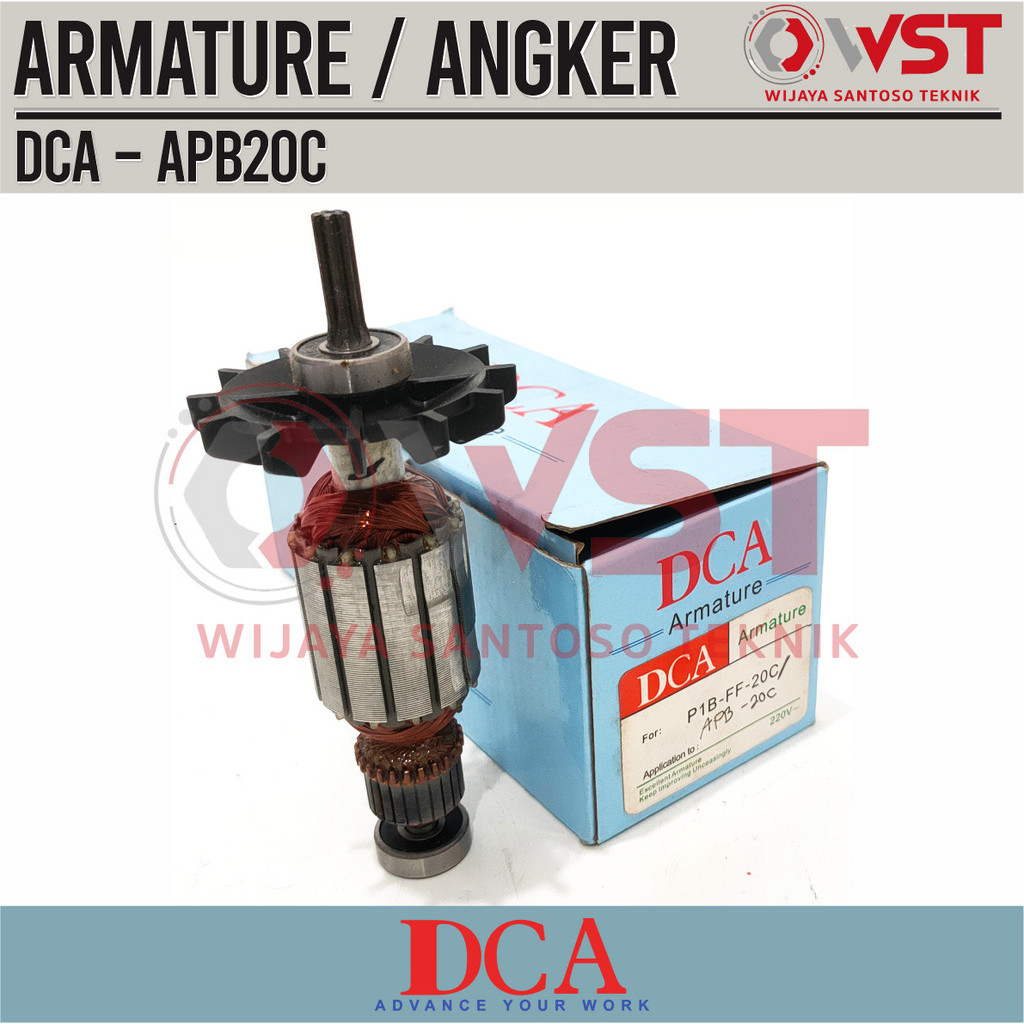 Armature / Angker DCA APB20C / Mesin Impact Wrench DCA APB20 APB 20