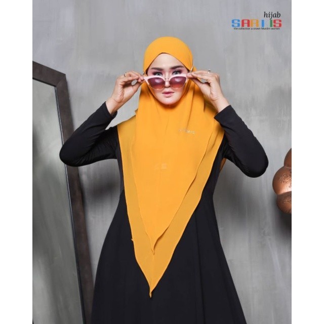 NEW PREMIUM DAILY HIJAB Qinan bergo ori Sarkis hijab