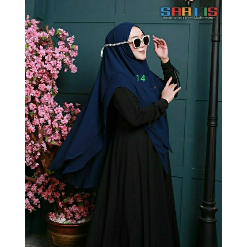 NEW PREMIUM DAILY HIJAB Qinan Bergo Signature Sarkis
