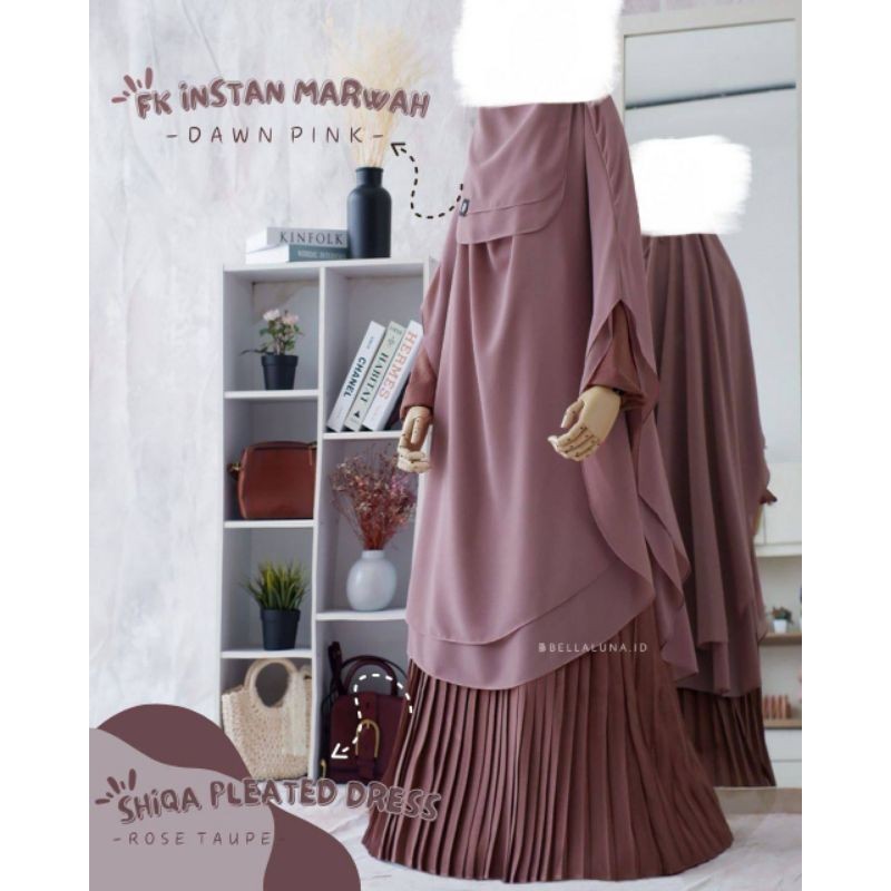 NEW PREMIUM DAILY HIJAB (Ready) FK INSTAN MARWAH BELLALUNA