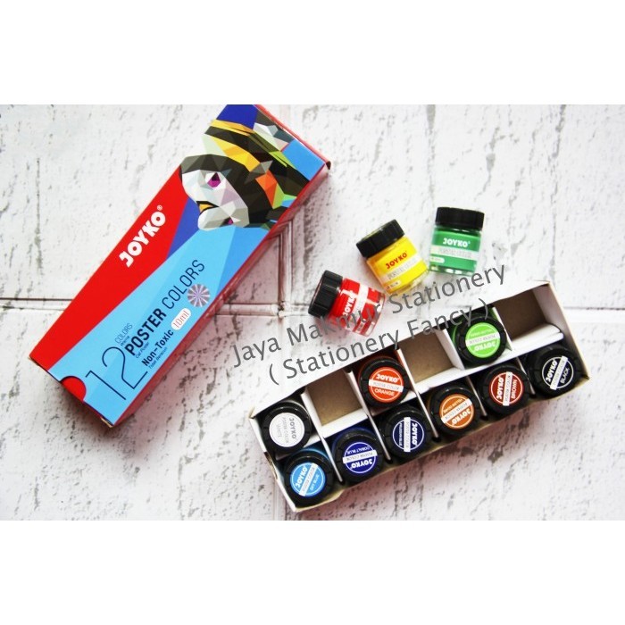 Cat Poster (Poster Color) Titi Set 12 Warna 10Ml