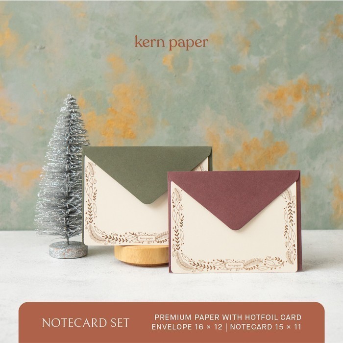 

.........] Notecard Set - Tinsel Greeting Card Christmas Kartu Ucapan Natal