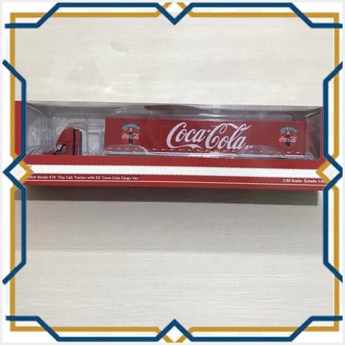 [JOE] Diecast Truck Coca Cola Peterbilt model 579 skala1:50