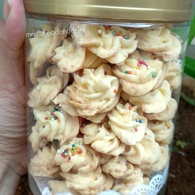 

[Toples 500gr] Kue Kering Homemade Sagu Keju Wijsman Halal Renyah Enak