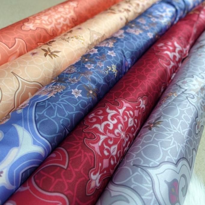

Kain Print Bunga Sutra / Syarif Satin - 791 (Per 0,5 Meter) New Sale