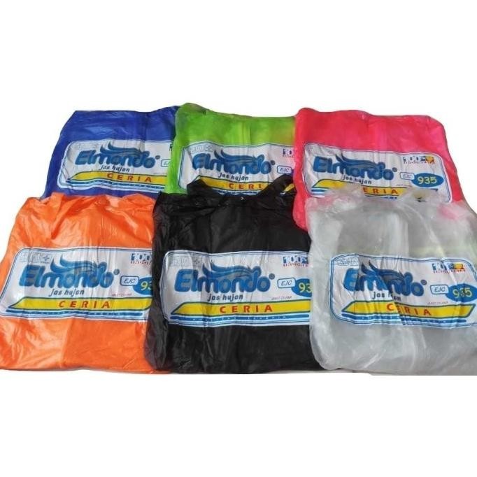 High Quality Jas Hujan Stelan Elmondo Ceria 935 Tebal Murah Bukan Plastik Original Top 2024