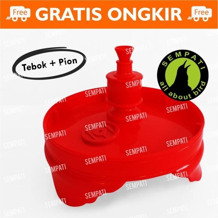 TEBOK LOVEBIRD PVC ANTI PECAH UNTUK SANGKAR KANDANG BULAT KAPSUL BURUN