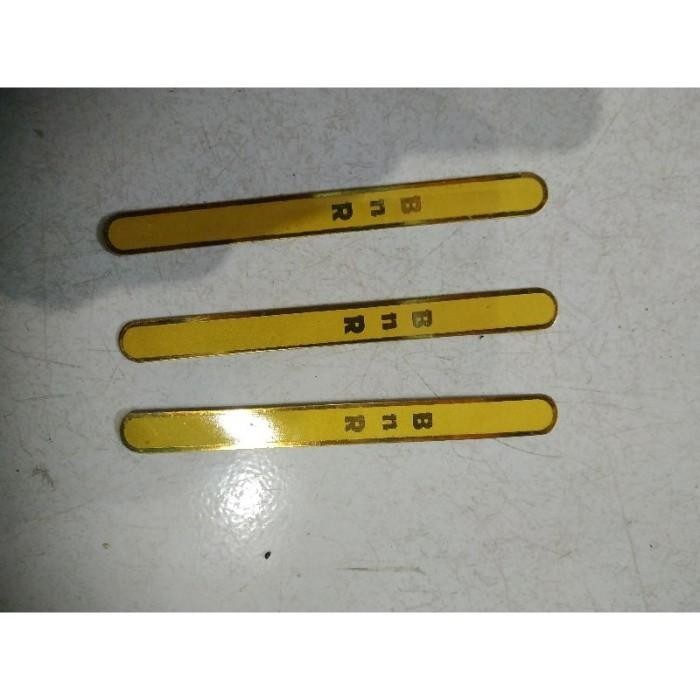 KLEM PLAT PENGAIT SANGKAR BURUNG MURAI/TEBOK BNR 3PCS ORIGINAL PROMO