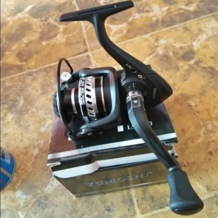 Reel Metal Mancing 4000 Gulungan Pancing YUMOSHI LS4000 Bearing 14